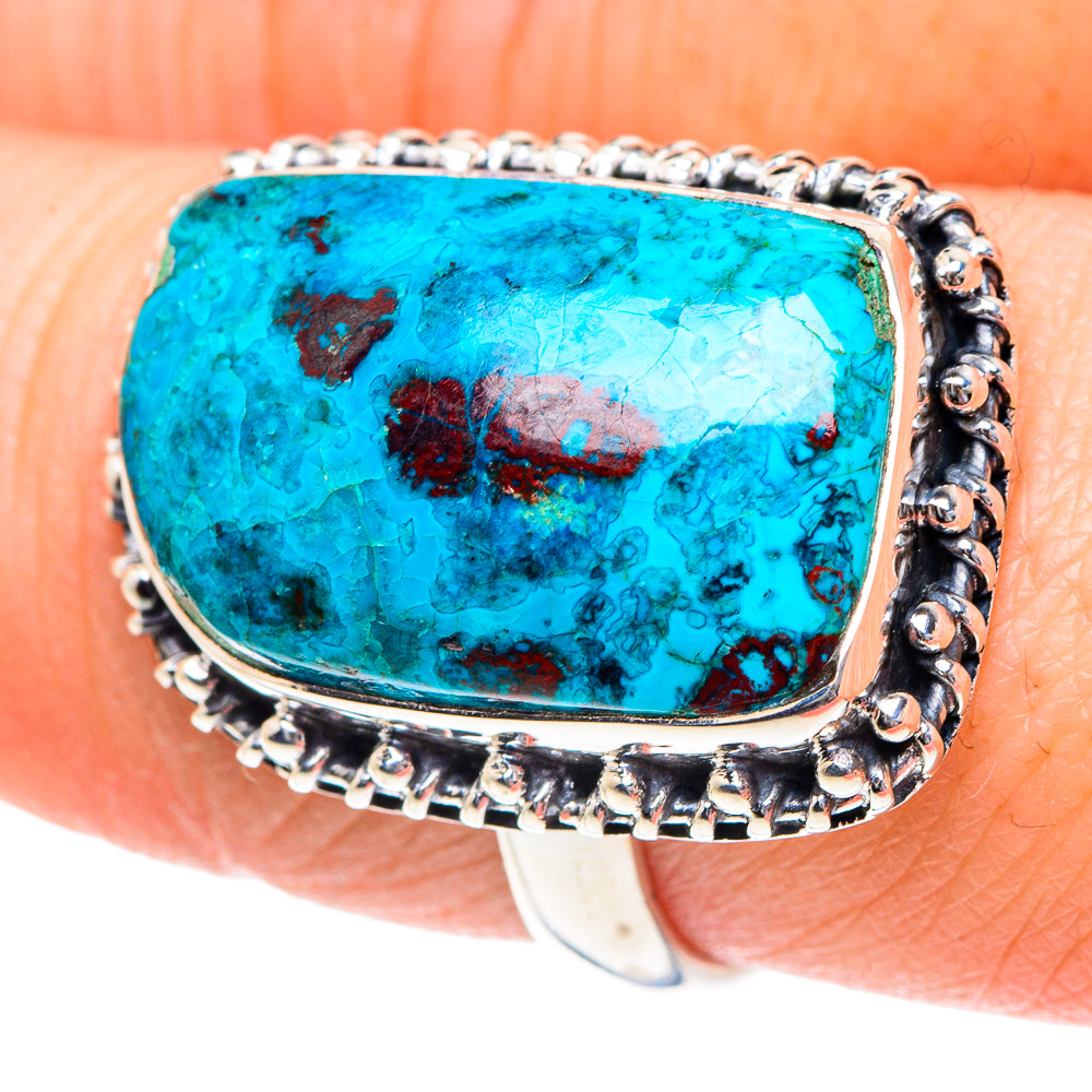 Shattuckite Rings handcrafted by Ana Silver Co - RING92115