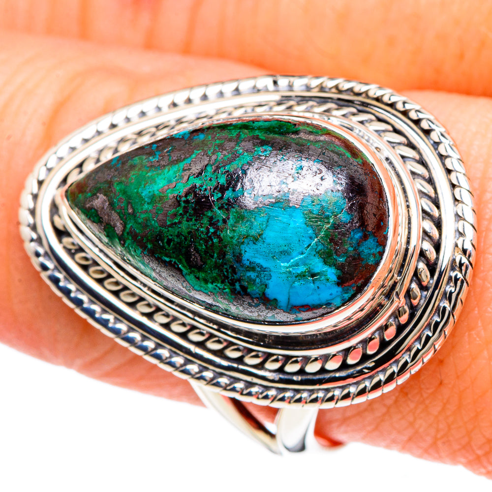 Shattuckite Rings handcrafted by Ana Silver Co - RING92152