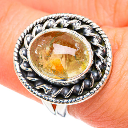 Citrine Rings handcrafted by Ana Silver Co - RING92157