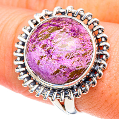 Stichtite Rings handcrafted by Ana Silver Co - RING92163