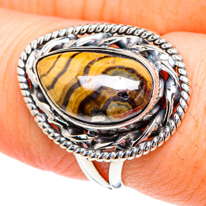 Schalenblende Rings handcrafted by Ana Silver Co - RING92202