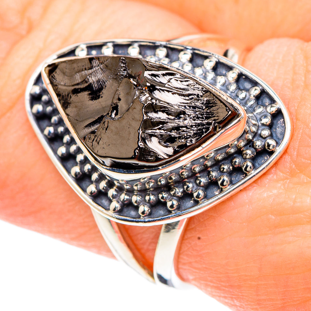 Shungite Rings handcrafted by Ana Silver Co - RING92209