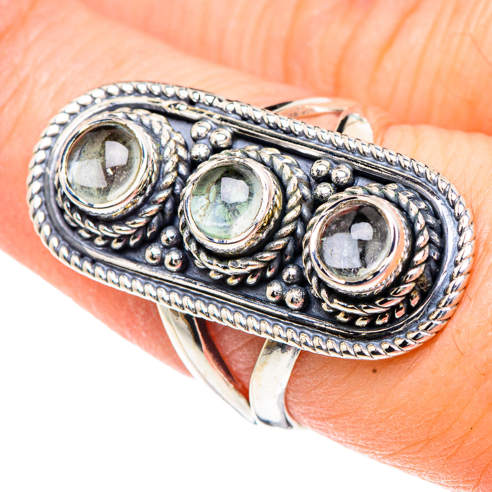 Aquamarine Rings handcrafted by Ana Silver Co - RING92216