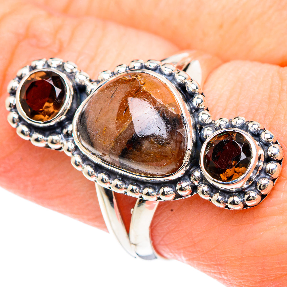 Sunstone Rings handcrafted by Ana Silver Co - RING92222