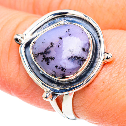 Dendritic Opal Rings handcrafted by Ana Silver Co - RING92232