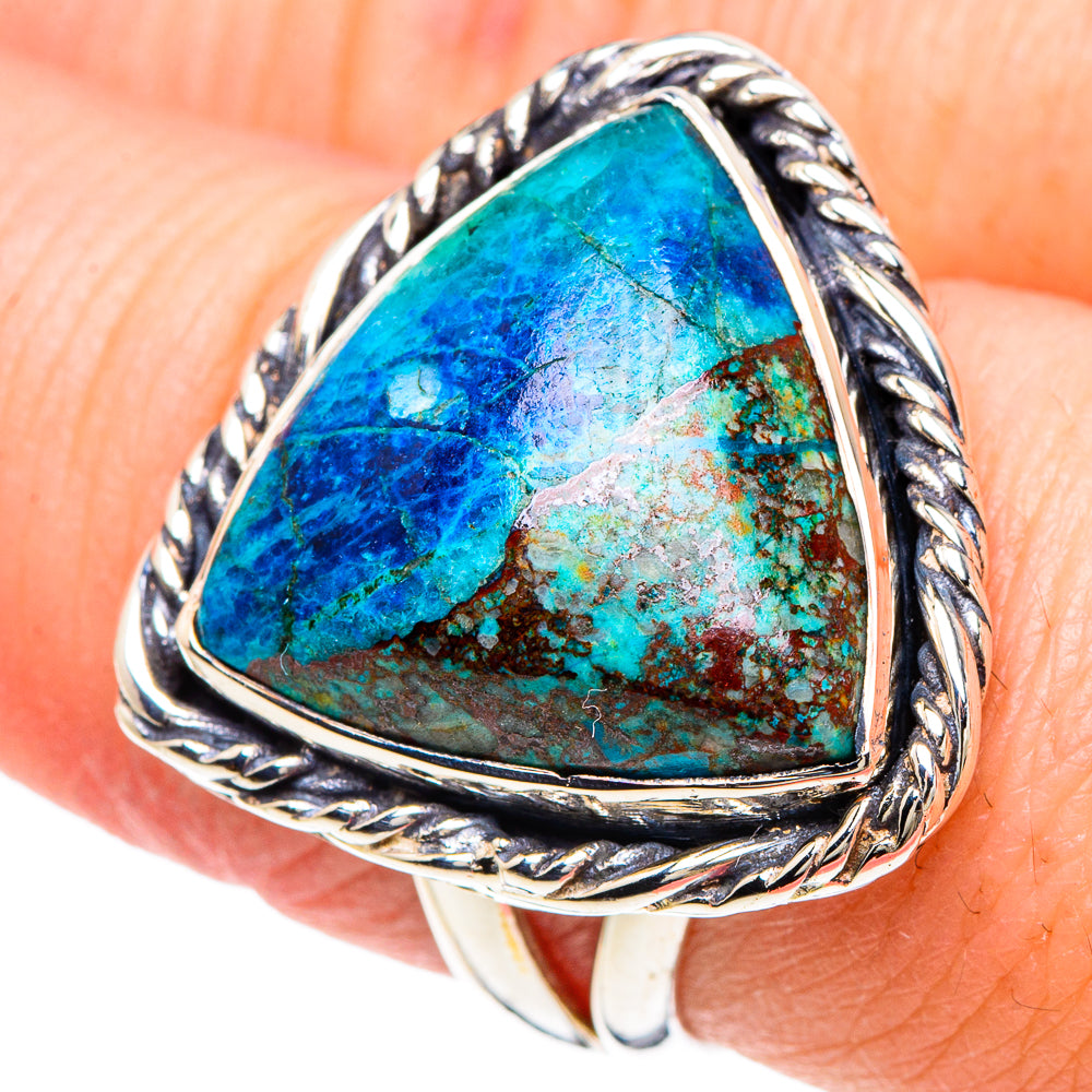 Shattuckite Rings handcrafted by Ana Silver Co - RING92237