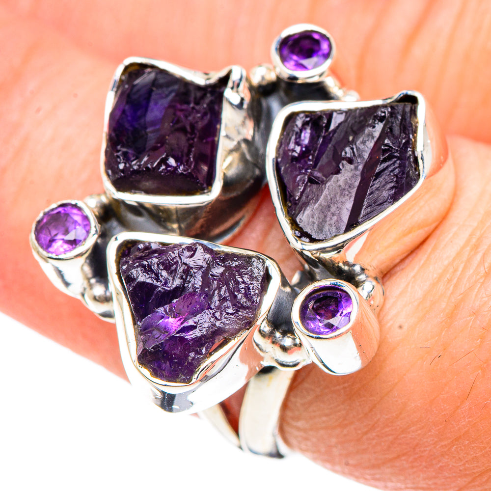 Amethyst Rings handcrafted by Ana Silver Co - RING92247