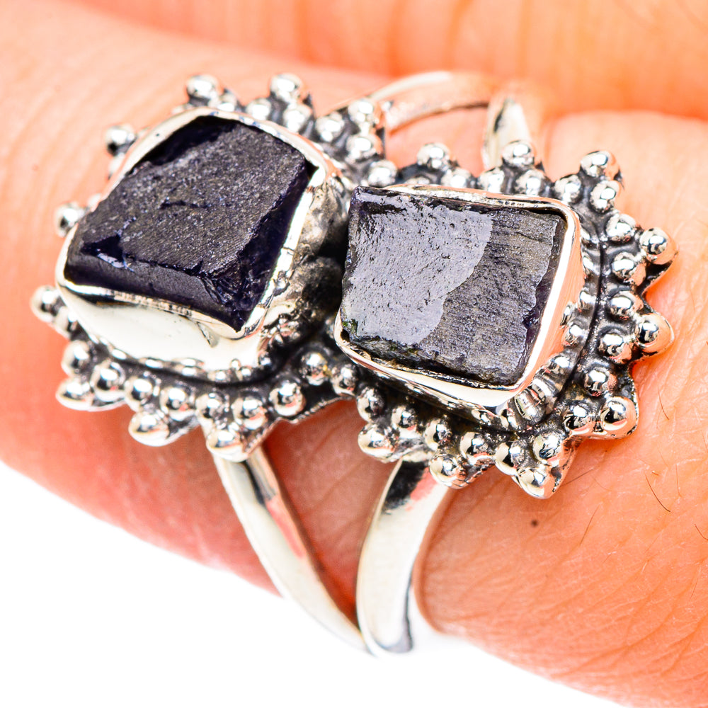 Black Tourmaline Rings handcrafted by Ana Silver Co - RING92249