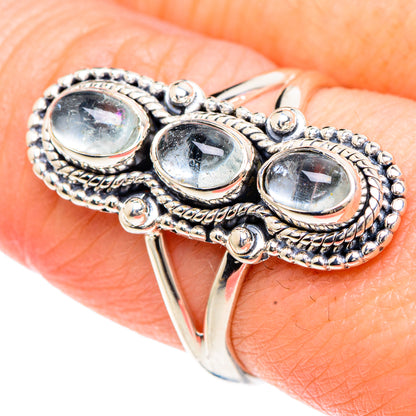 Aquamarine Rings handcrafted by Ana Silver Co - RING92260