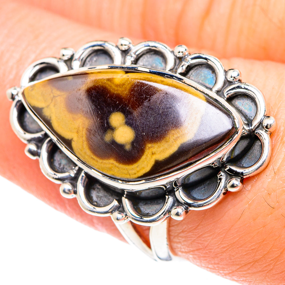 Ocean Jasper Rings handcrafted by Ana Silver Co - RING92265