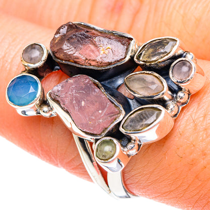 Rose Quartz Rings handcrafted by Ana Silver Co - RING92267
