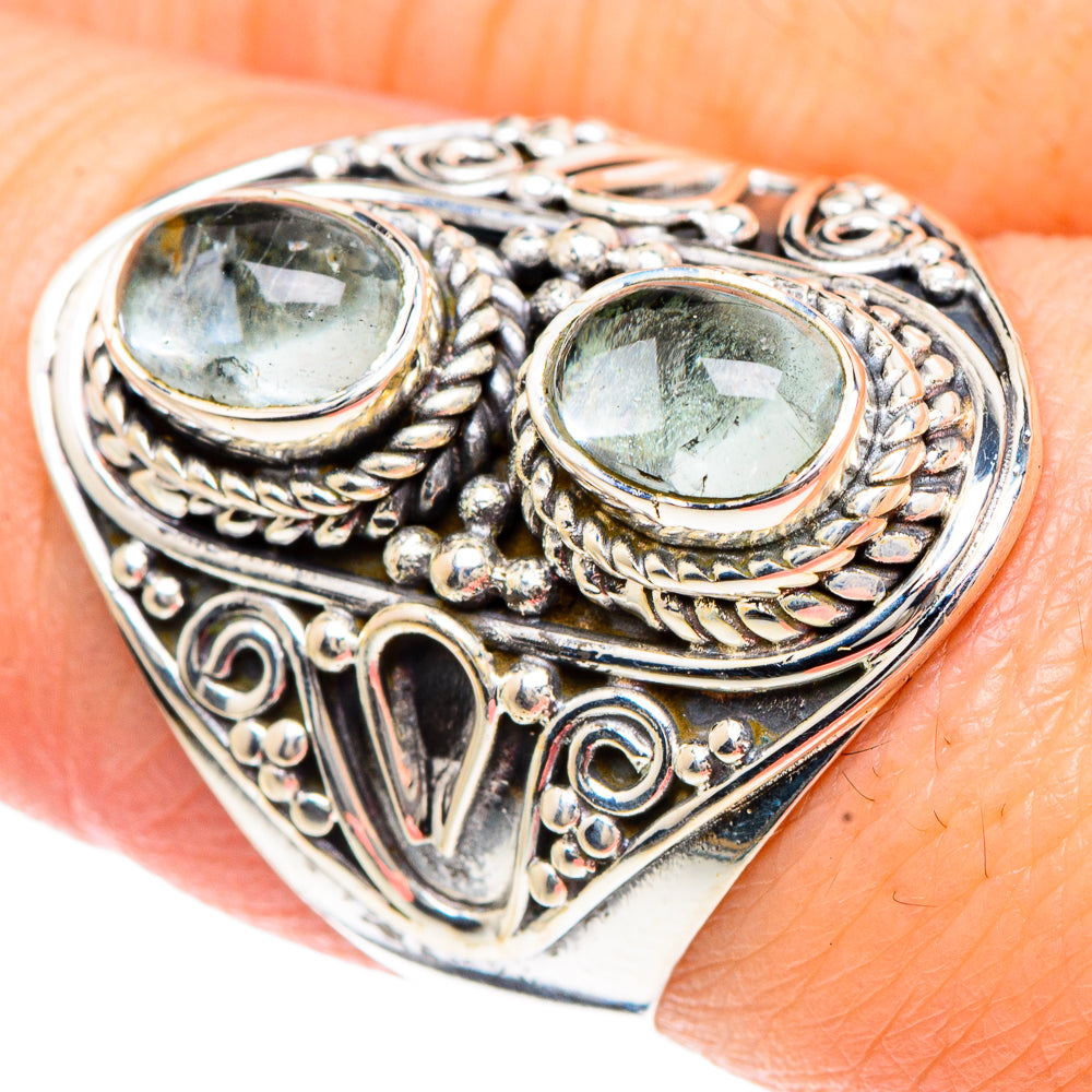 Aquamarine Rings handcrafted by Ana Silver Co - RING92277
