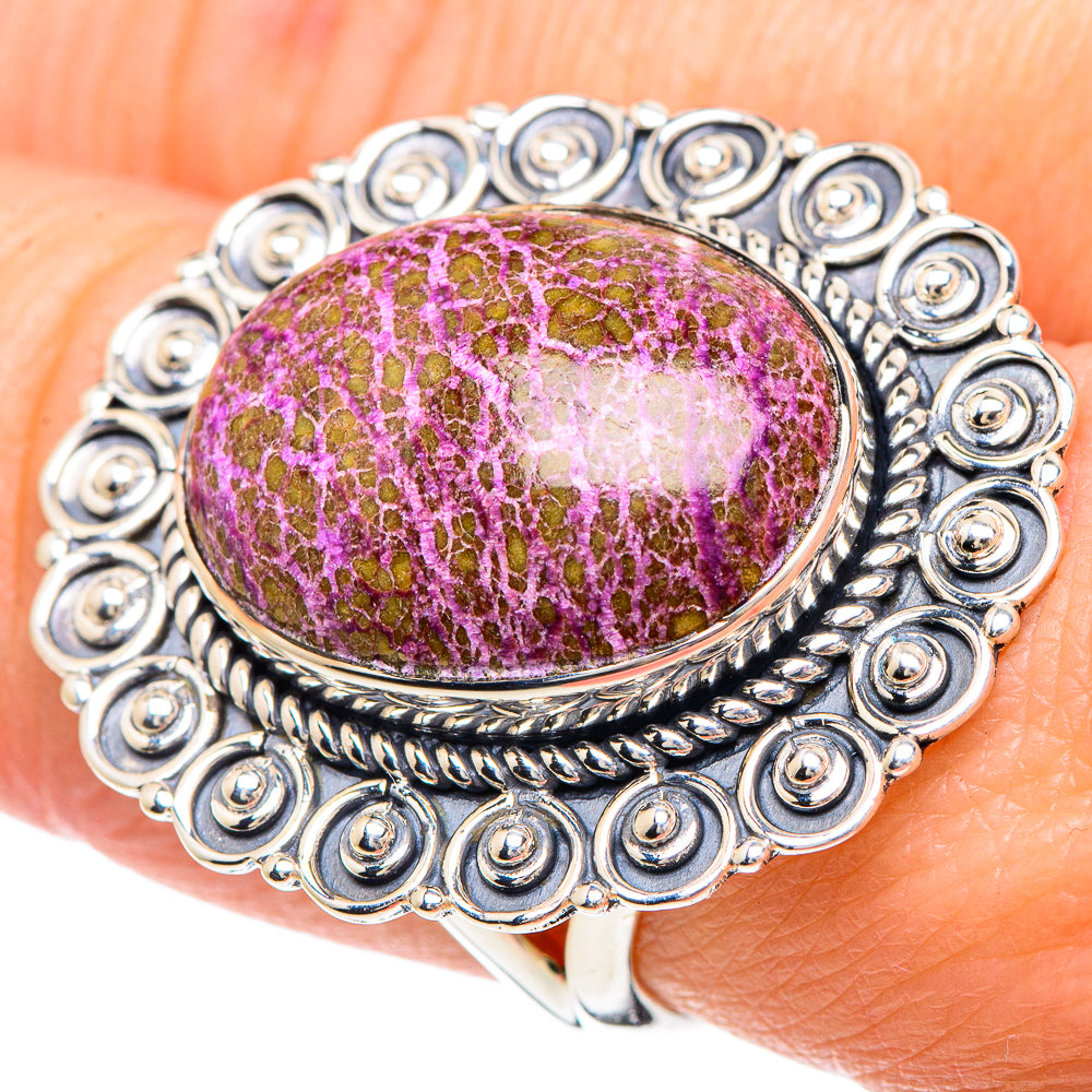 Stichtite Rings handcrafted by Ana Silver Co - RING92309