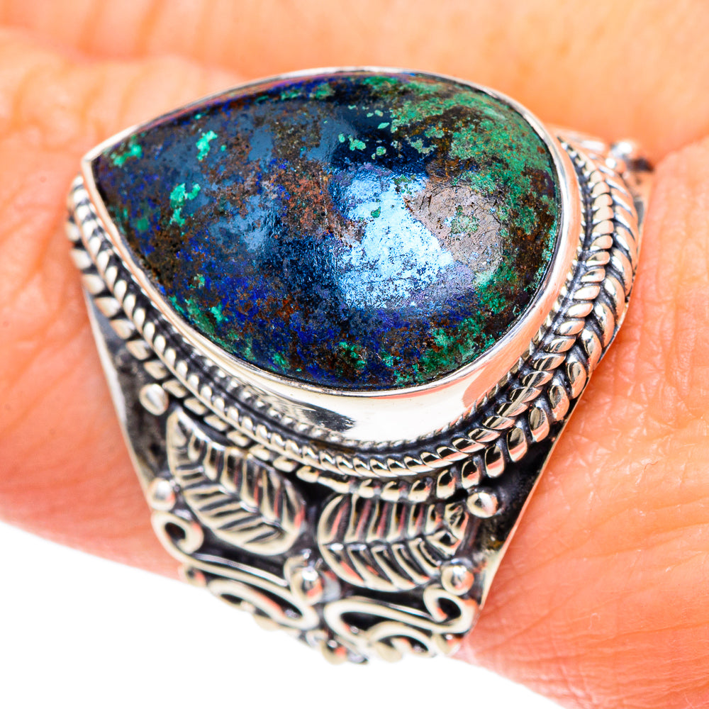 Shattuckite Rings handcrafted by Ana Silver Co - RING92318