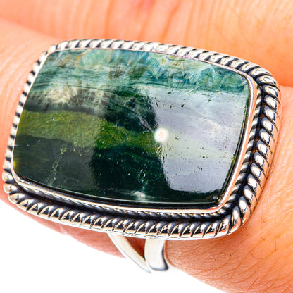 Ocean Jasper Rings handcrafted by Ana Silver Co - RING92332