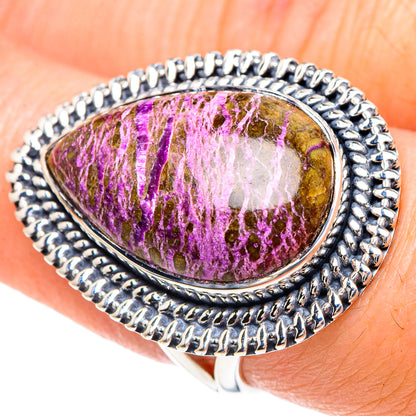 Stichtite Rings handcrafted by Ana Silver Co - RING92344