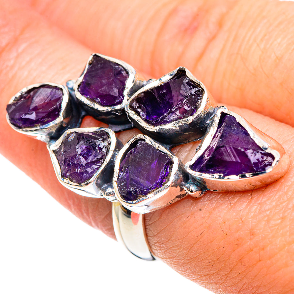 Amethyst Rings handcrafted by Ana Silver Co - RING92345