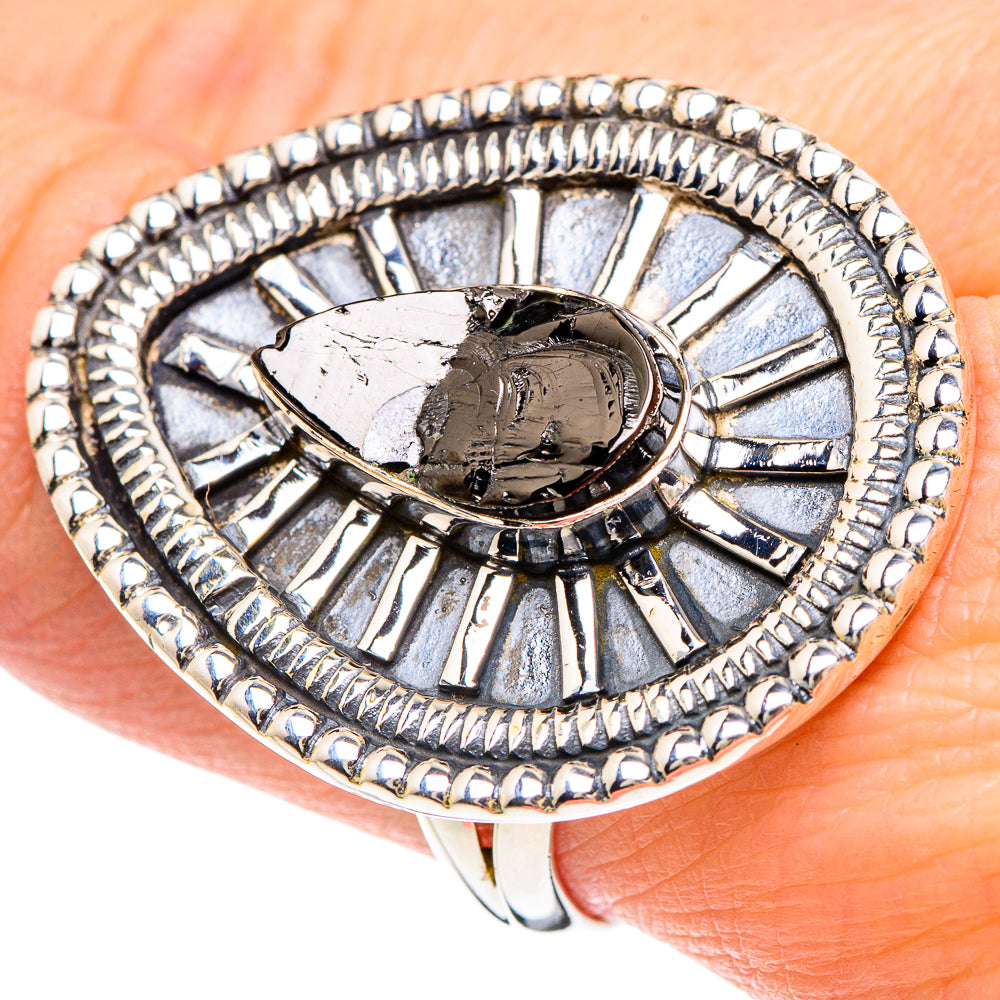 Shungite Rings handcrafted by Ana Silver Co - RING92378