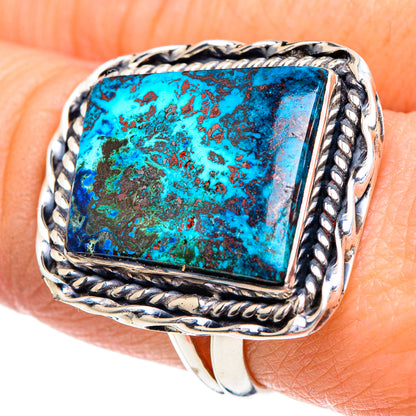 Shattuckite Rings handcrafted by Ana Silver Co - RING92388
