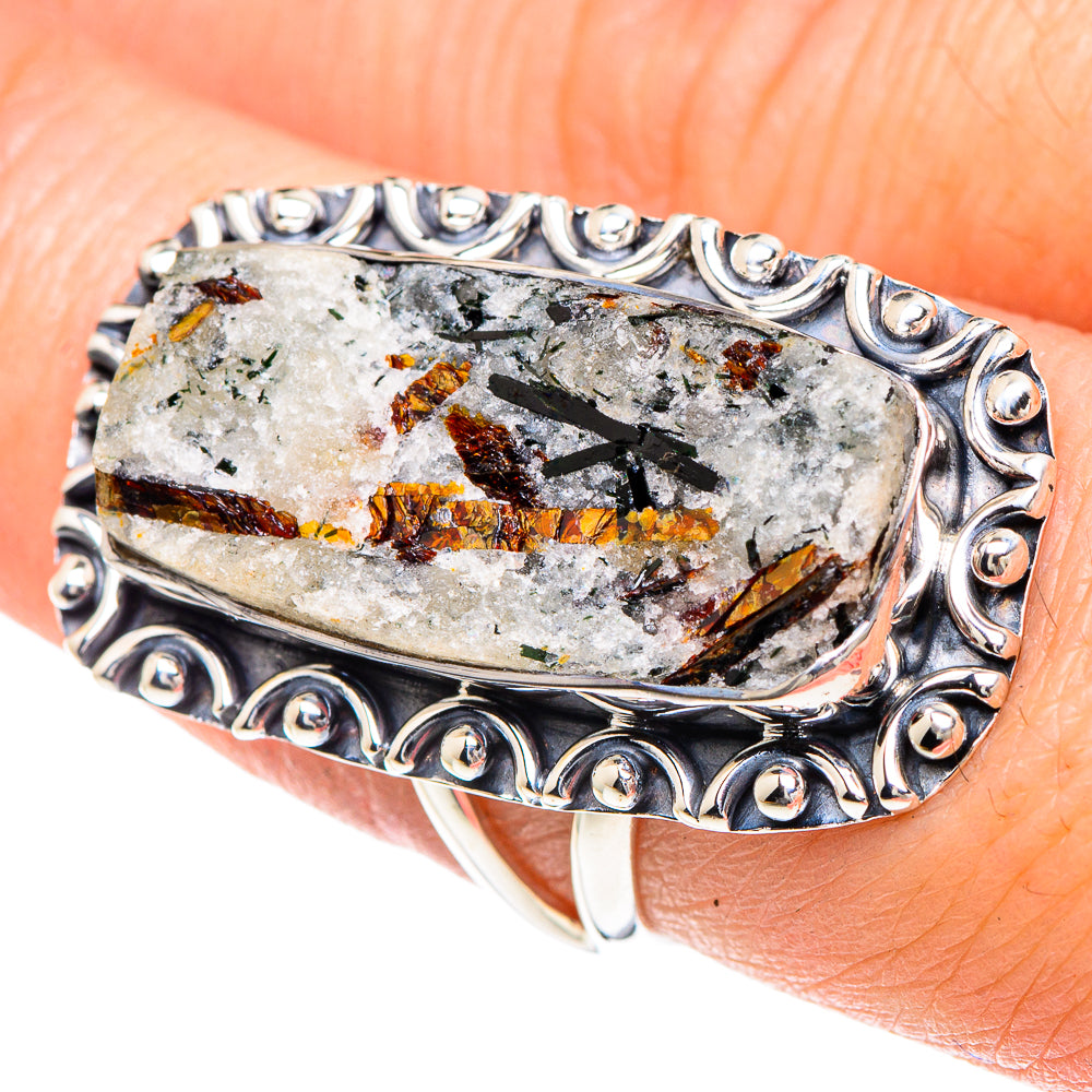 Astrophyllite Rings handcrafted by Ana Silver Co - RING92399