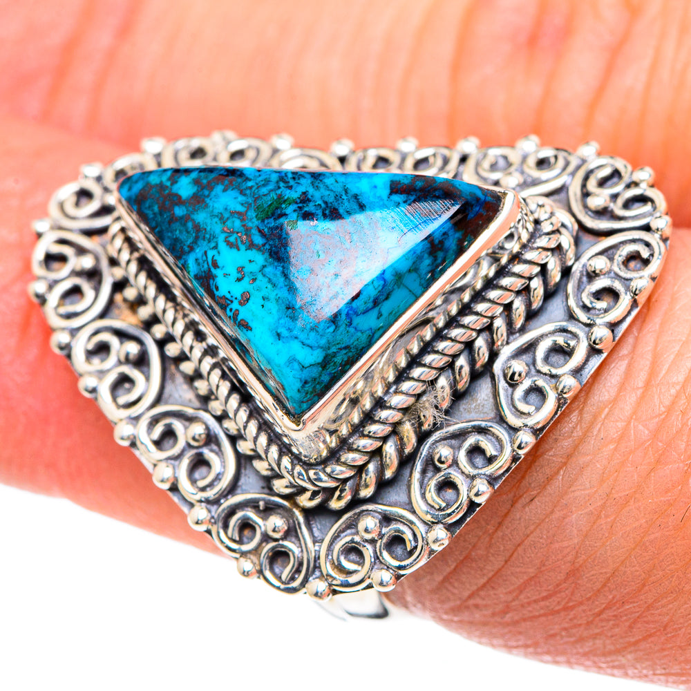 Shattuckite Rings handcrafted by Ana Silver Co - RING92419