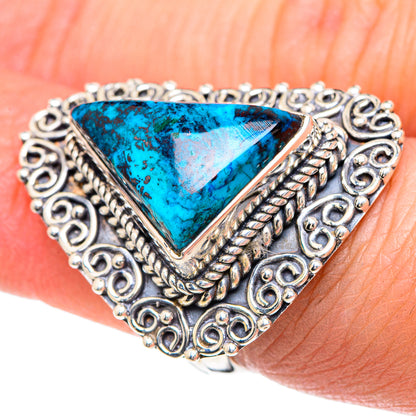 Shattuckite Rings handcrafted by Ana Silver Co - RING92419