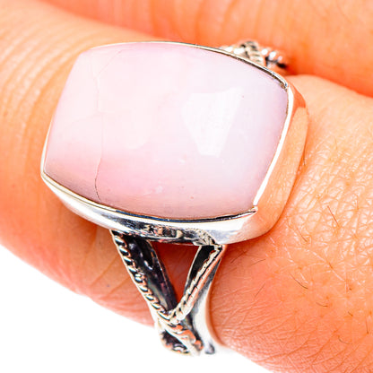 Pink Opal Rings handcrafted by Ana Silver Co - RING92434