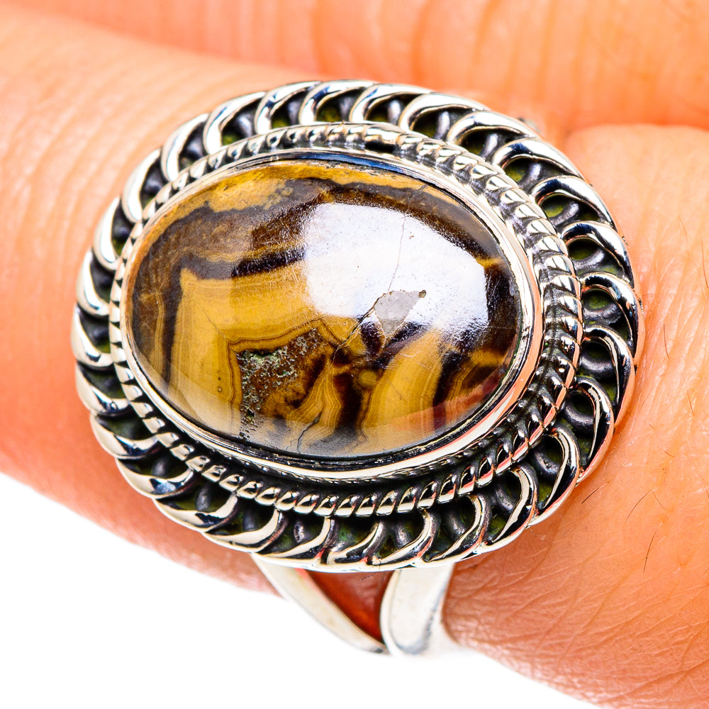 Schalenblende Rings handcrafted by Ana Silver Co - RING92456