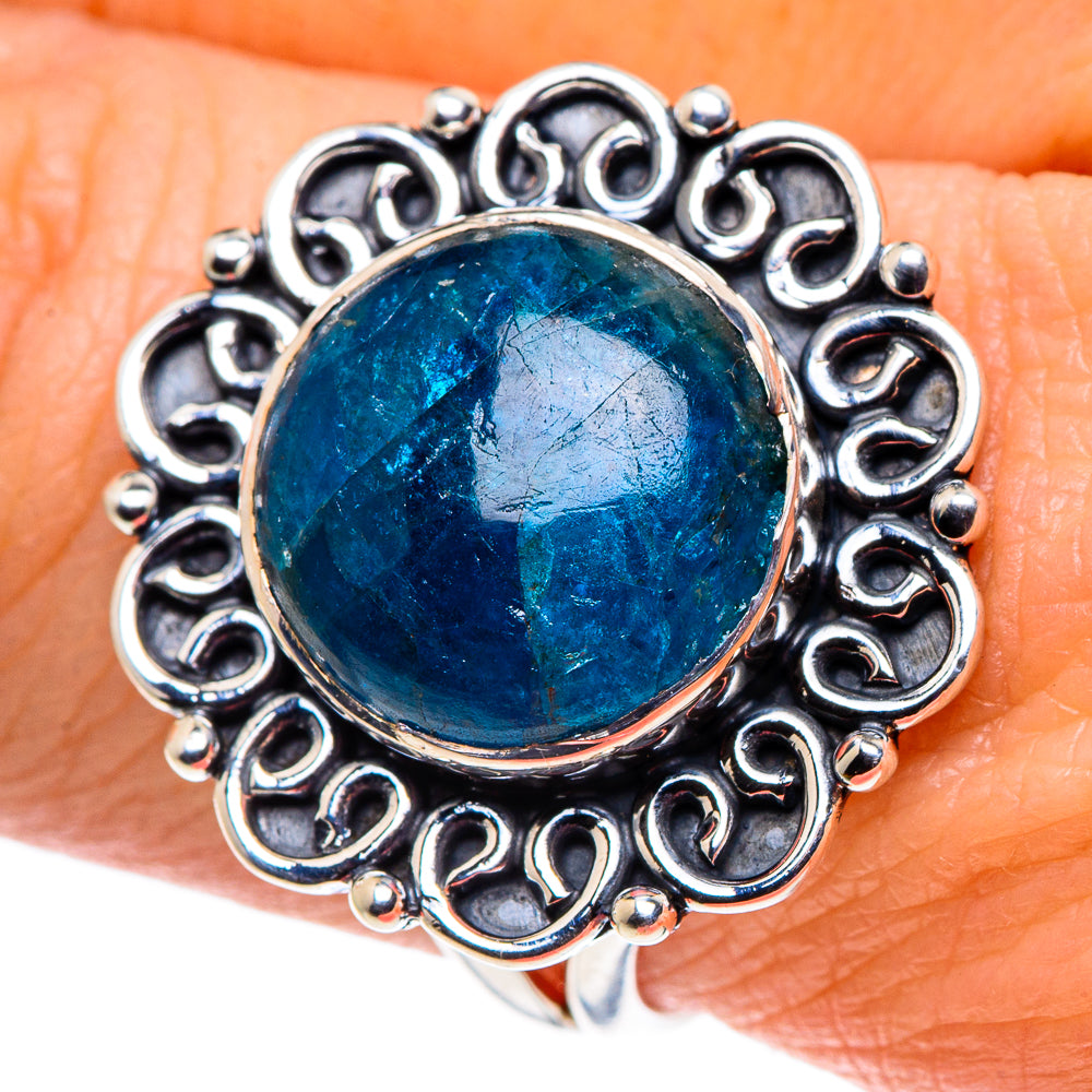 Apatite Rings handcrafted by Ana Silver Co - RING92472