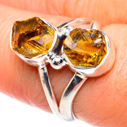 Citrine Rings handcrafted by Ana Silver Co - RING92479