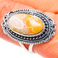 Fossil Coral Rings handcrafted by Ana Silver Co - RING92480