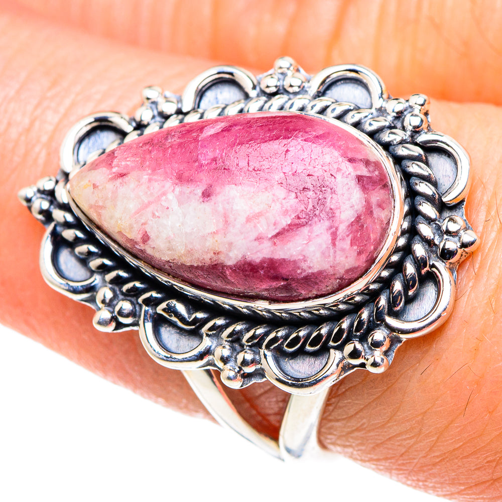 Thulite Rings handcrafted by Ana Silver Co - RING92482
