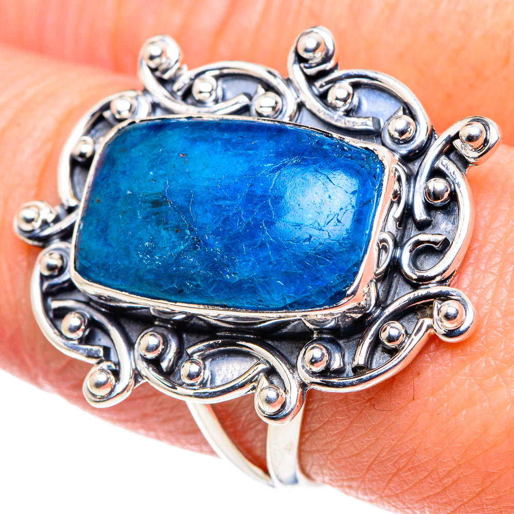 Apatite Rings handcrafted by Ana Silver Co - RING92491