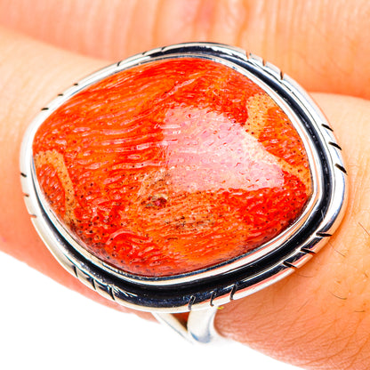 Sponge Coral Rings handcrafted by Ana Silver Co - RING92497