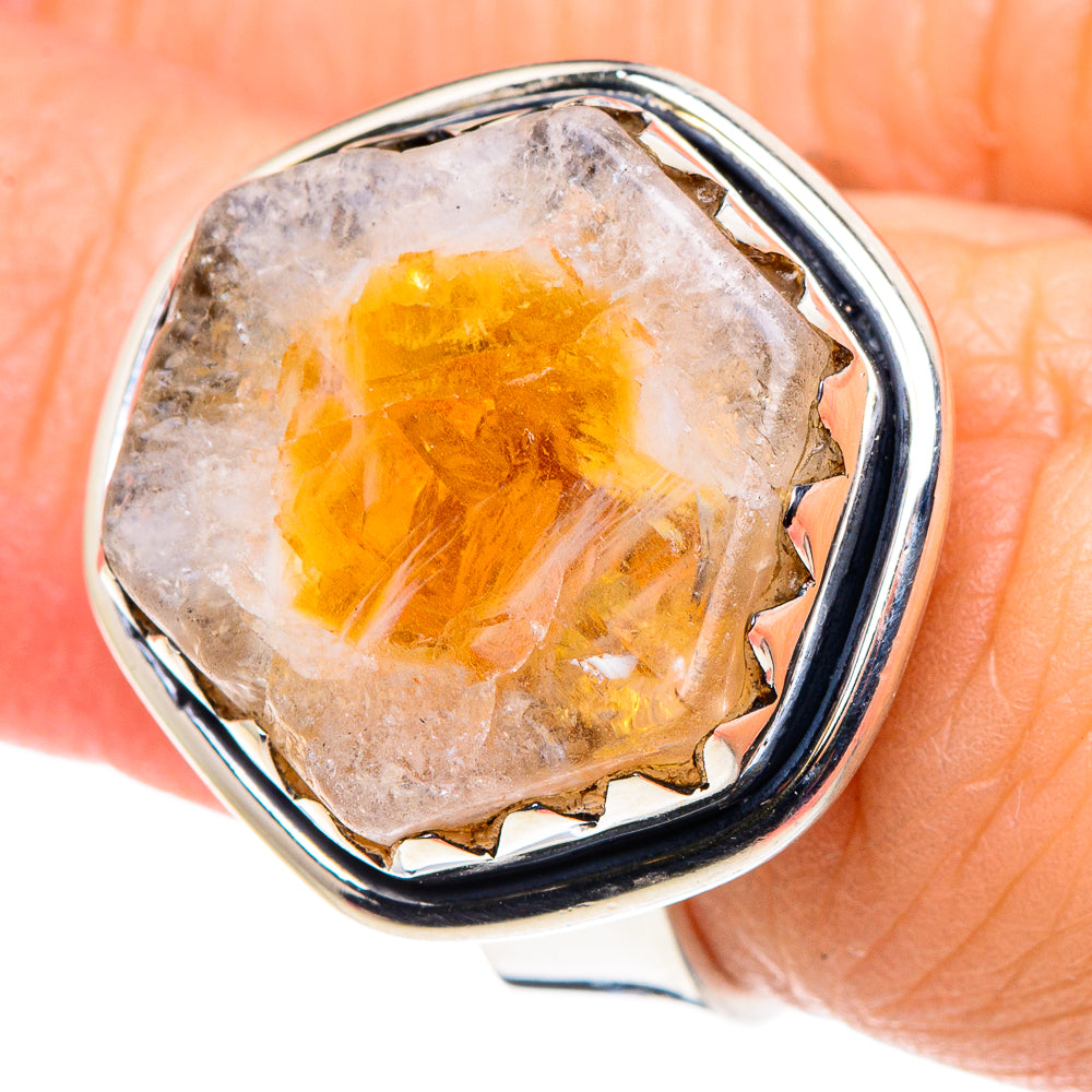 Citrine Rings handcrafted by Ana Silver Co - RING92511