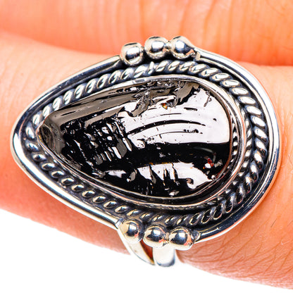 Shungite Rings handcrafted by Ana Silver Co - RING92514