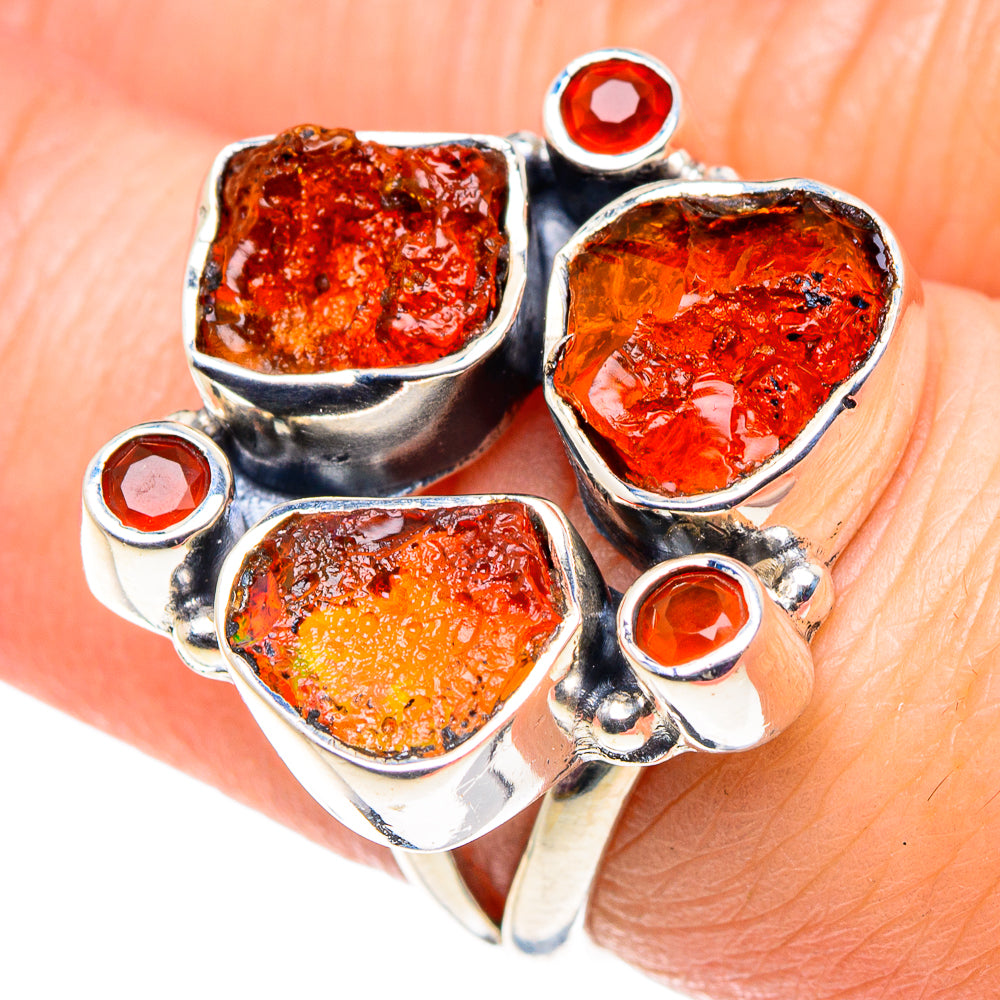 Carnelian Rings handcrafted by Ana Silver Co - RING92525