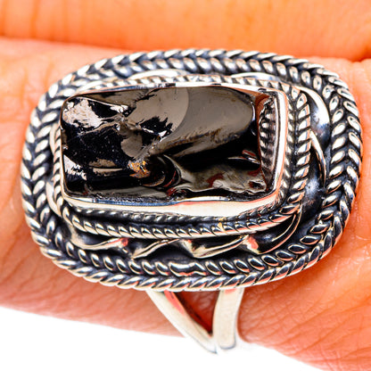 Shungite Rings handcrafted by Ana Silver Co - RING92529