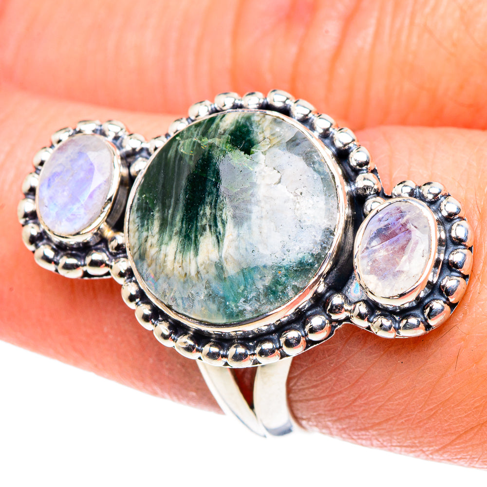 Ocean Jasper Rings handcrafted by Ana Silver Co - RING92537