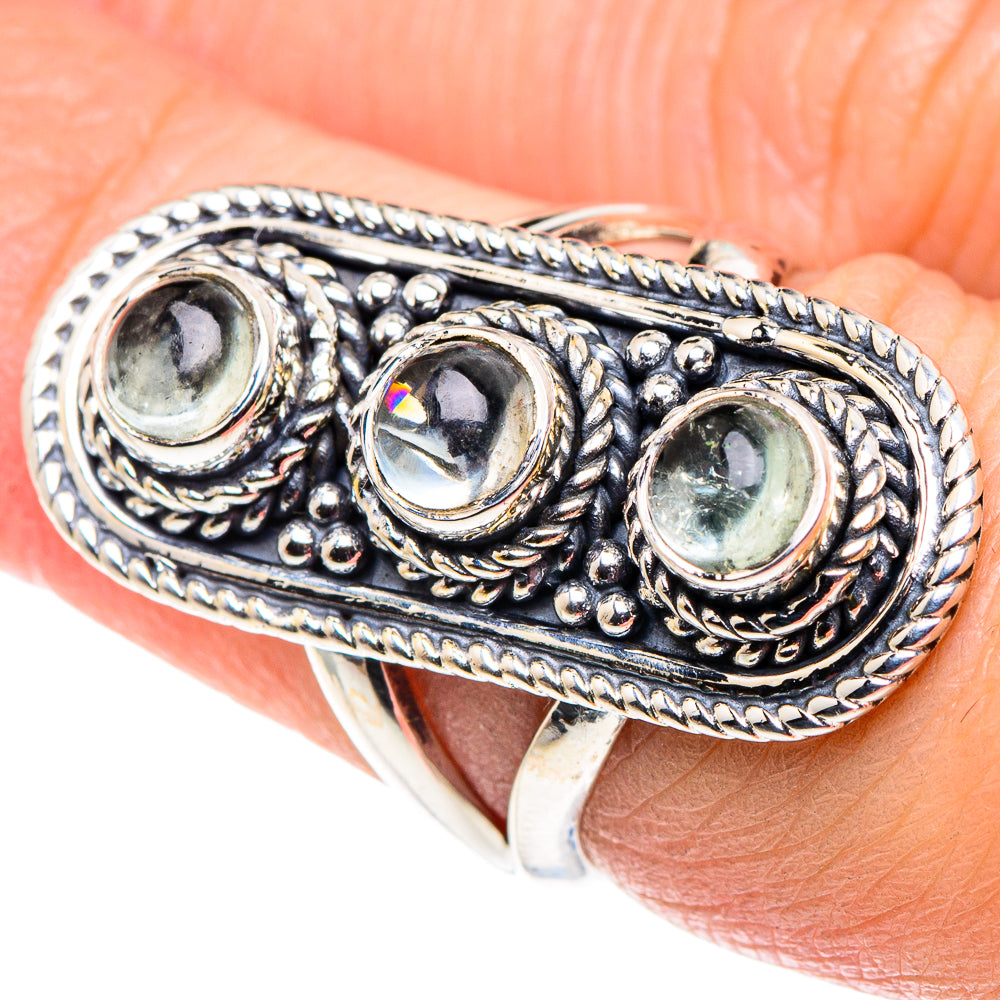 Aquamarine Rings handcrafted by Ana Silver Co - RING92548