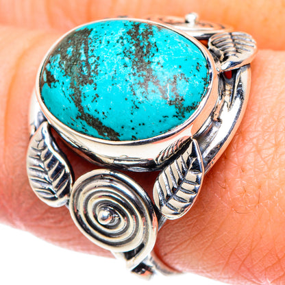 Chrysocolla Rings handcrafted by Ana Silver Co - RING92561