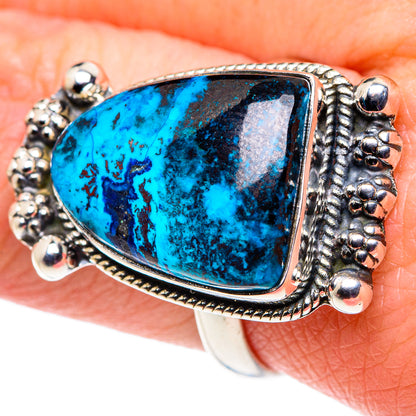 Shattuckite Rings handcrafted by Ana Silver Co - RING92590