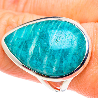 Amazonite Rings handcrafted by Ana Silver Co - RING92595