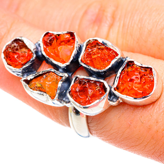 Carnelian Rings handcrafted by Ana Silver Co - RING92605