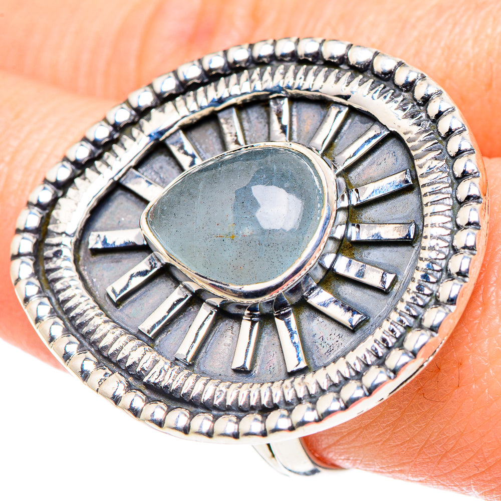 Aquamarine Rings handcrafted by Ana Silver Co - RING92621