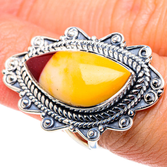 Mookaite Rings handcrafted by Ana Silver Co - RING92636