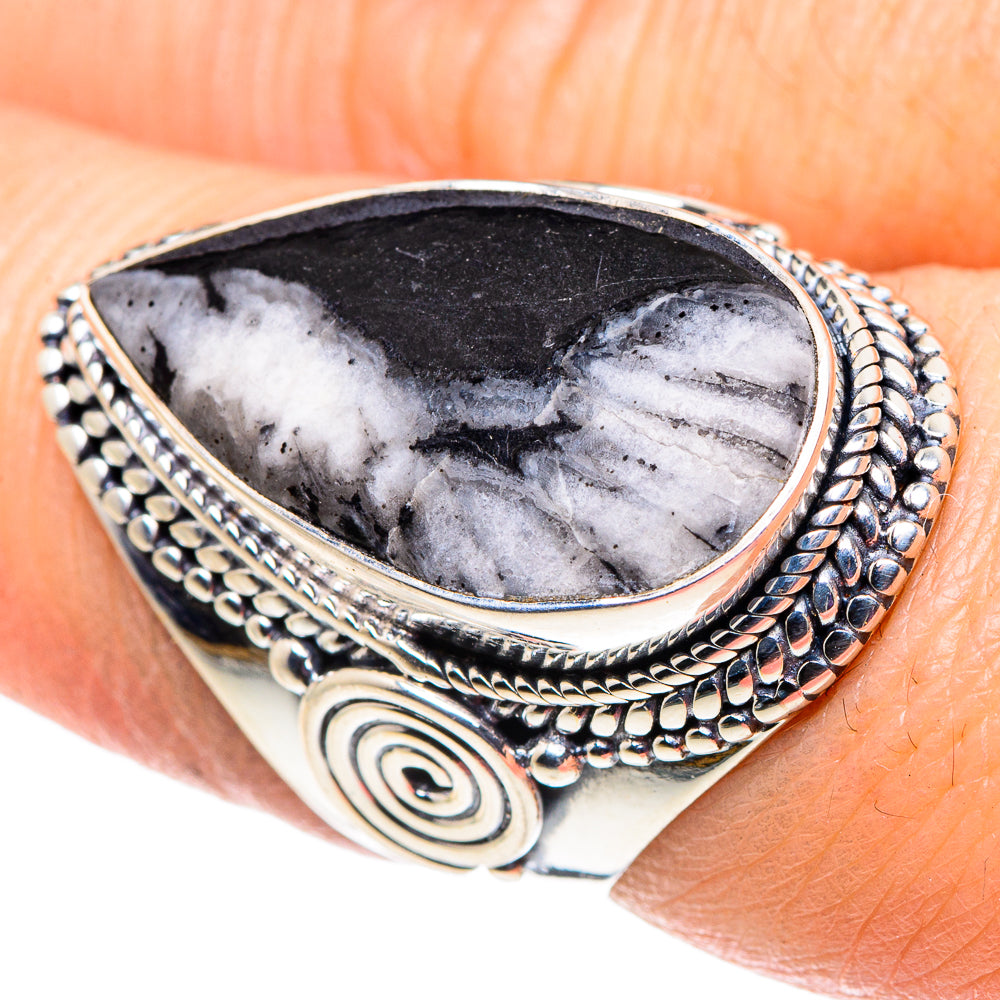 Chrysanthemum Stone Rings handcrafted by Ana Silver Co - RING92650