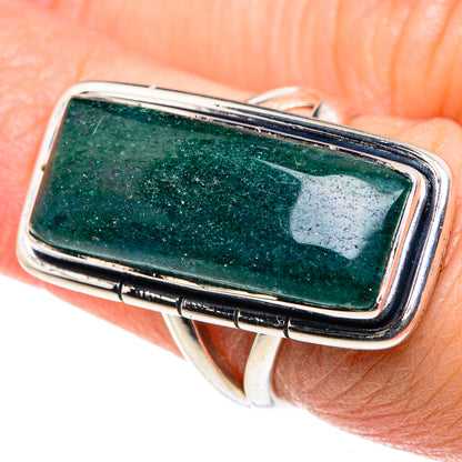 Green Aventurine Rings handcrafted by Ana Silver Co - RING92666