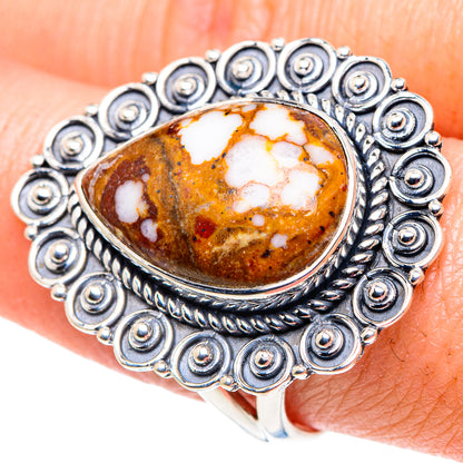 Wild Horse Jasper Rings handcrafted by Ana Silver Co - RING92672