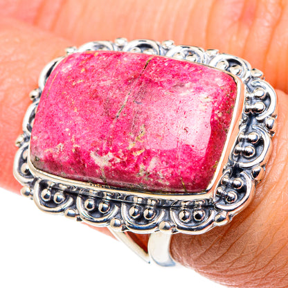 Thulite Rings handcrafted by Ana Silver Co - RING92679